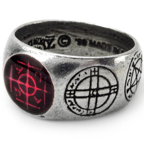 ALCHEMY GOTHIC Bague ‘Agla’ online boutique 3