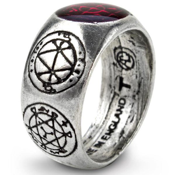 ALCHEMY GOTHIC Bague ‘Agla’ online boutique 4