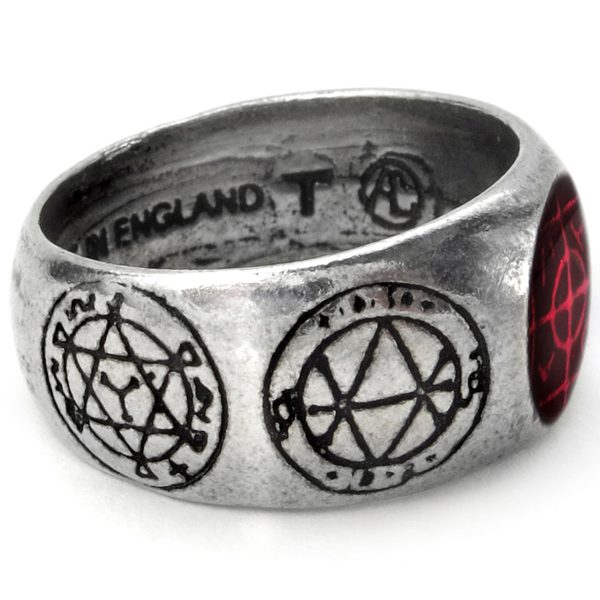 ALCHEMY GOTHIC Bague ‘Agla’ online boutique 5