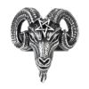 ALCHEMY GOTHIC Bague ‘Baphomet’ vente en ligne 13