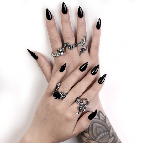 De Qualité ALCHEMY GOTHIC Bague ‘Battle’ 4