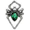 ALCHEMY GOTHIC Bague ‘Emerald Venom’ Meilleur Service 14