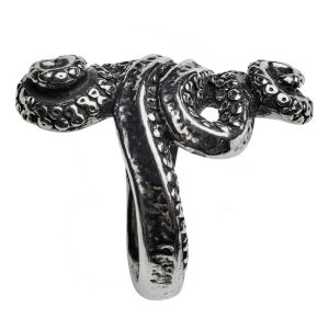 livraison la plus rapide ALCHEMY GOTHIC Bague ‘Kraken’ 11
