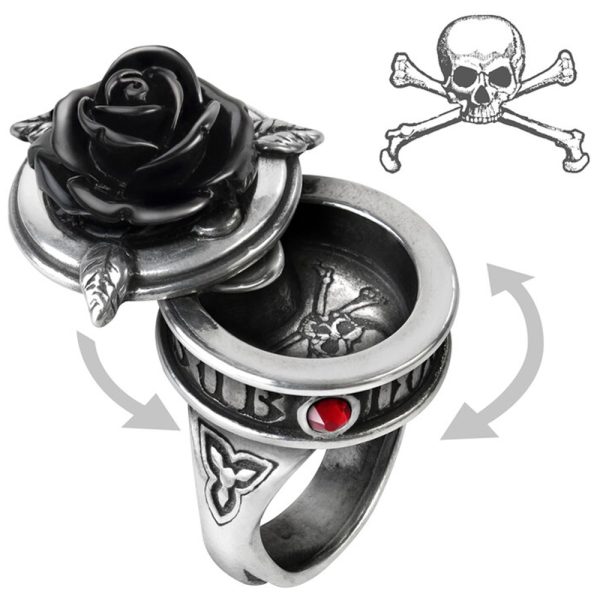 pas cher ALCHEMY GOTHIC Bague Poison Sub Rosa 3