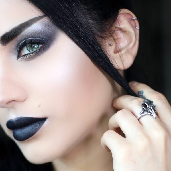 excellente qualité ALCHEMY GOTHIC Bague ‘Rabeschadel Kleiner’ 3