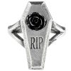 Nouvelle tendance ALCHEMY GOTHIC Bague ‘RIP Rose’ 13