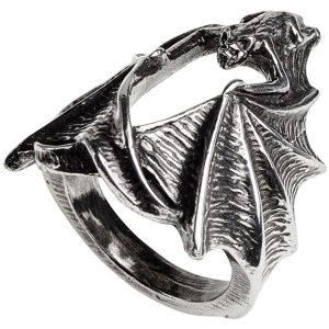 magasin en ligne france ALCHEMY GOTHIC Bague ‘Stealth’ 12