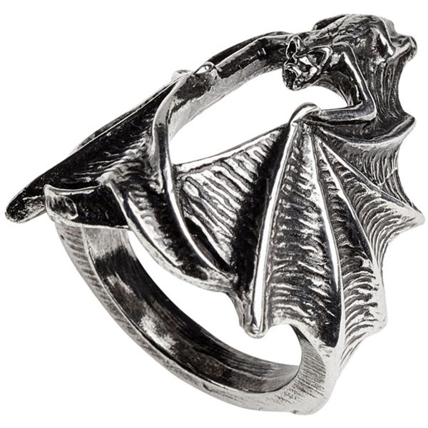 magasin en ligne france ALCHEMY GOTHIC Bague ‘Stealth’ 4