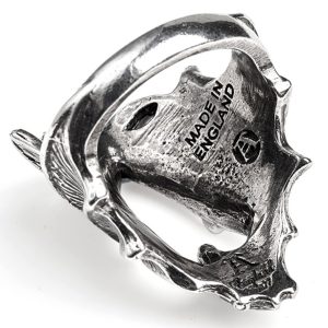 magasin en ligne france ALCHEMY GOTHIC Bague ‘Stealth’ 14