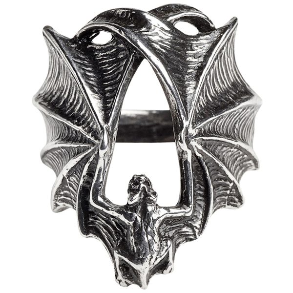 magasin en ligne france ALCHEMY GOTHIC Bague ‘Stealth’ 1