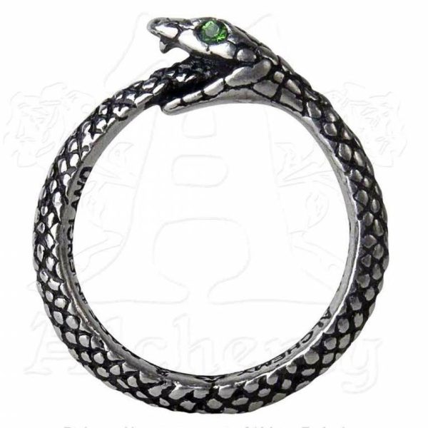 ALCHEMY GOTHIC Bague ‘The Sophia Serpent’ Achat 3