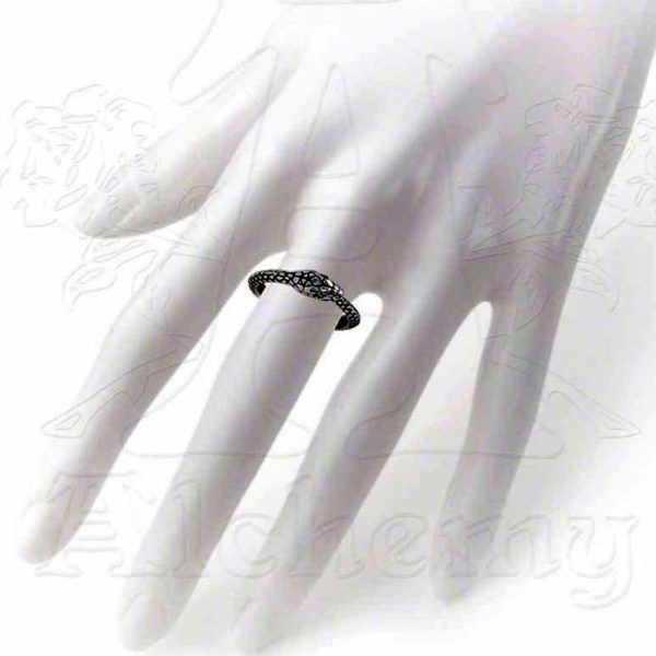 ALCHEMY GOTHIC Bague ‘The Sophia Serpent’ Achat 4