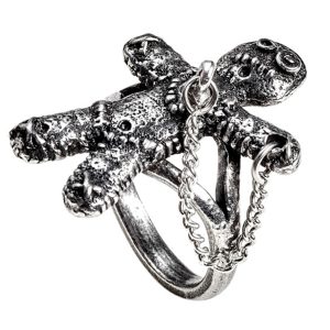 ALCHEMY GOTHIC Bague ‘Voodoo Doll’ garantie de qualité 7