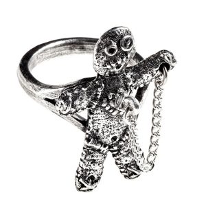 ALCHEMY GOTHIC Bague ‘Voodoo Doll’ garantie de qualité 9