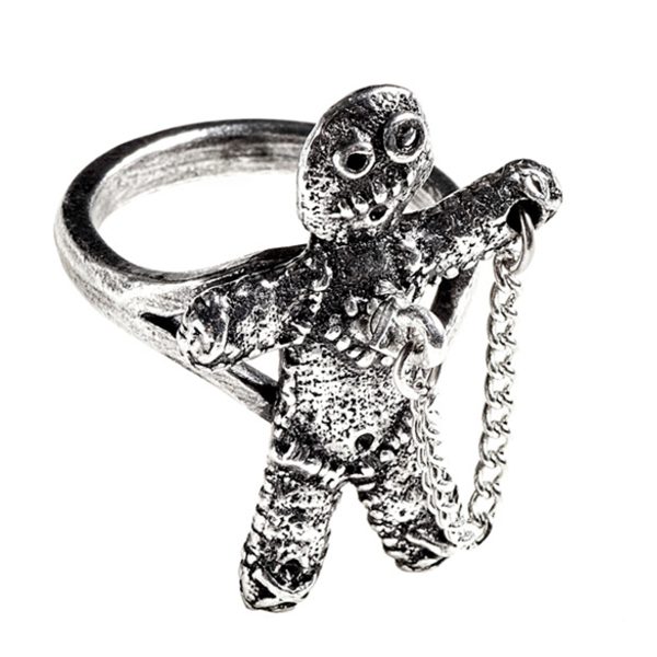 ALCHEMY GOTHIC Bague ‘Voodoo Doll’ garantie de qualité 4