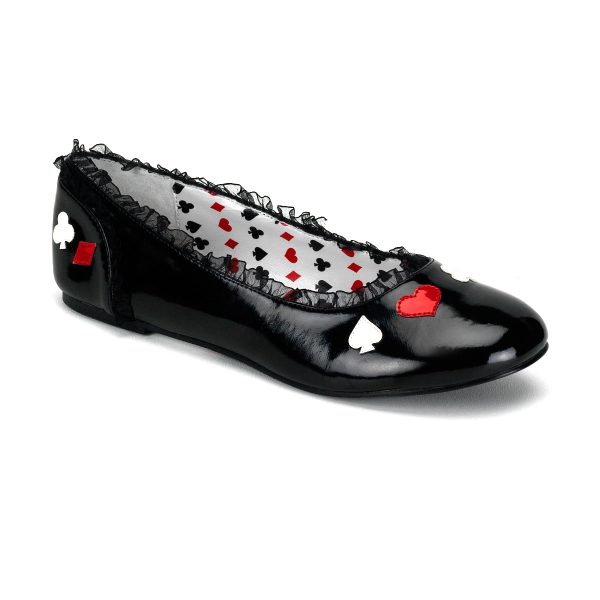 magasin pour Funtasma Ballerines ‘Alice’ Noires Vernies Pour Enfants 3