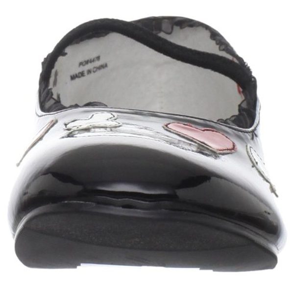 magasin pour Funtasma Ballerines ‘Alice’ Noires Vernies Pour Enfants 4