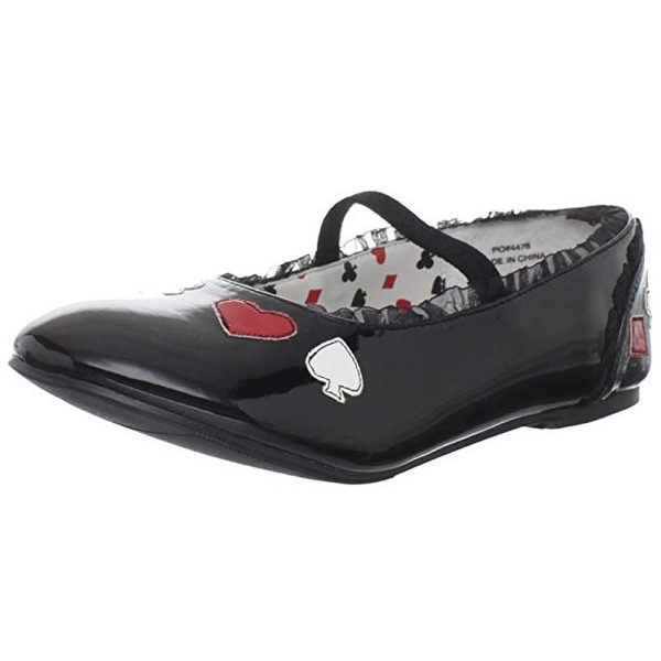 magasin pour Funtasma Ballerines ‘Alice’ Noires Vernies Pour Enfants 5