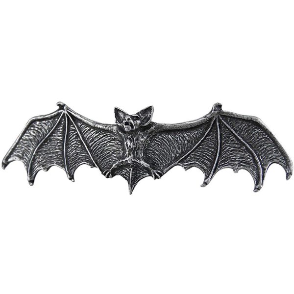 ALCHEMY GOTHIC Barrette à Cheveux ‘Darkling Bat’ vente chaude 1