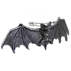 ALCHEMY GOTHIC Barrette à Cheveux ‘Darkling Bat’ vente chaude 7