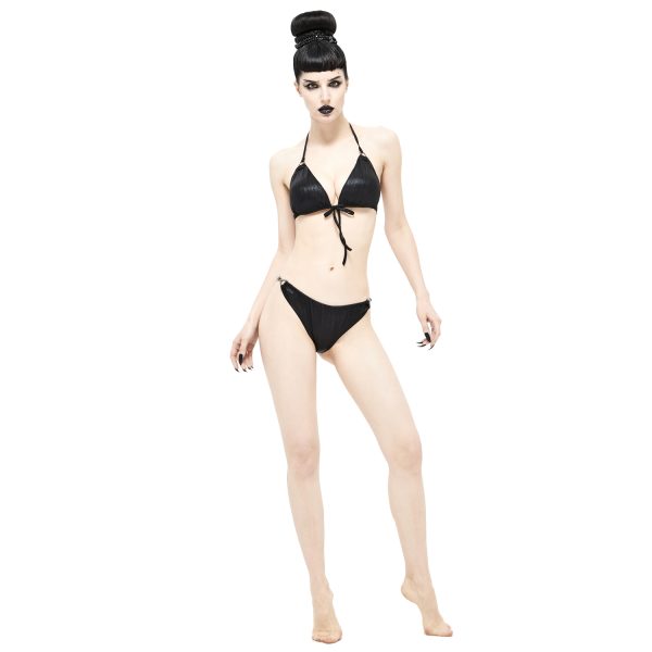 DEVIL FASHION Bas De Bikini ‘Willow’ Noir grossiste en ligne 9