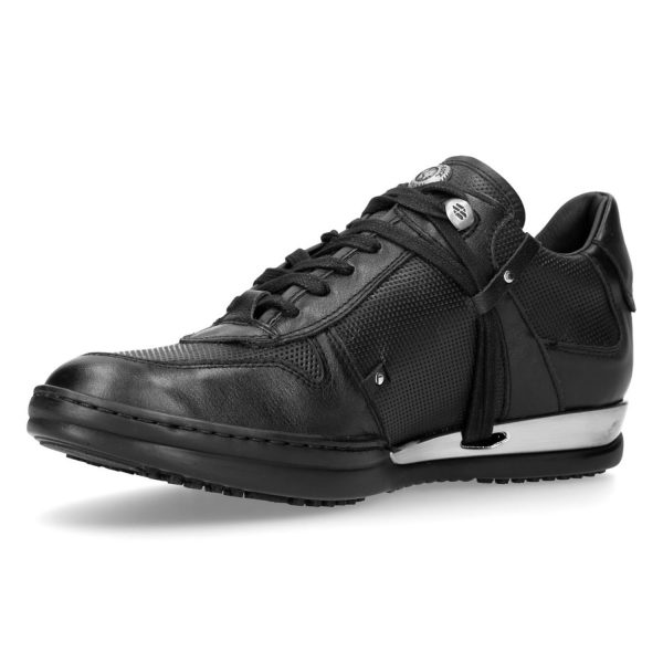 Baskets New Rock Hybrid Luxor Noires en promotion 5