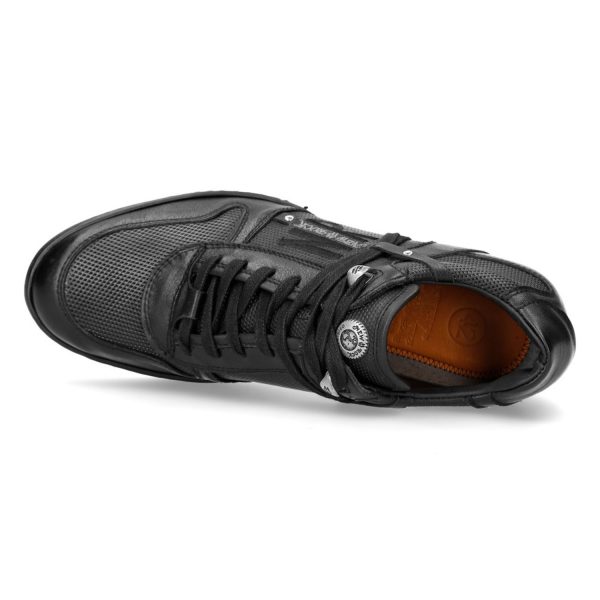 Baskets New Rock Hybrid Luxor Noires en promotion 8