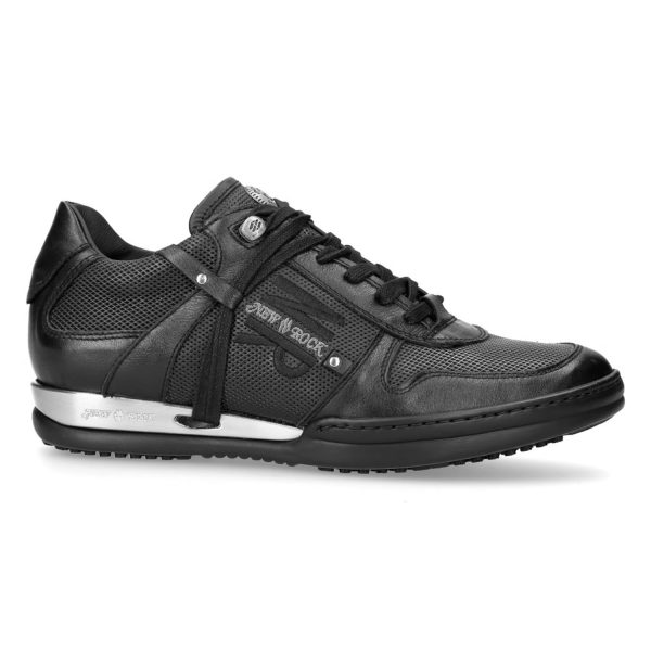 Baskets New Rock Hybrid Luxor Noires en promotion 1
