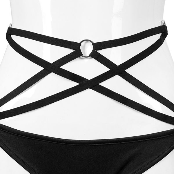 shopping pas cher DEVIL FASHION Bikini ‘Arachne’ Noir 15