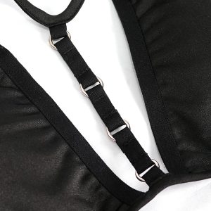 shopping pas cher DEVIL FASHION Bikini ‘Arachne’ Noir 47
