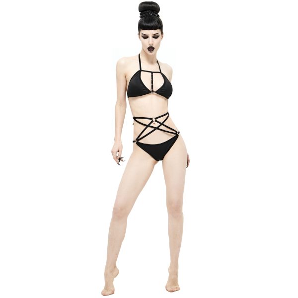 shopping pas cher DEVIL FASHION Bikini ‘Arachne’ Noir 7