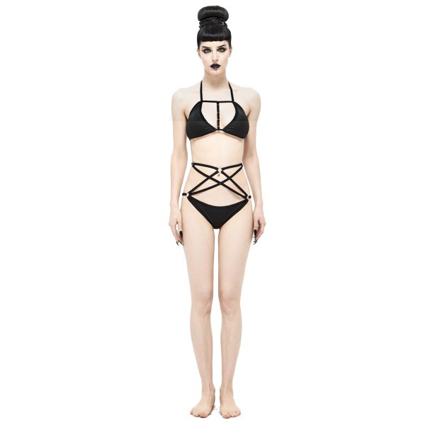 shopping pas cher DEVIL FASHION Bikini ‘Arachne’ Noir 11