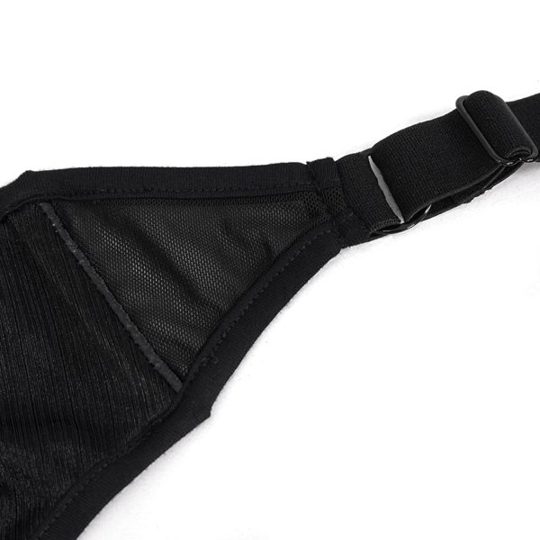 DEVIL FASHION Bikini ‘Bat Shaped’ Noir soldes pas cher 17