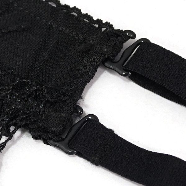 DEVIL FASHION Bikini ‘Gothic Tassel’ Noir magasin paris 20