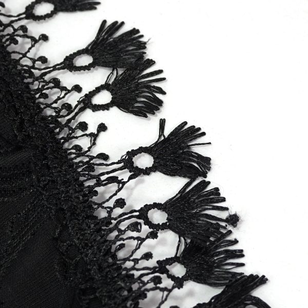 DEVIL FASHION Bikini ‘Gothic Tassel’ Noir magasin paris 21