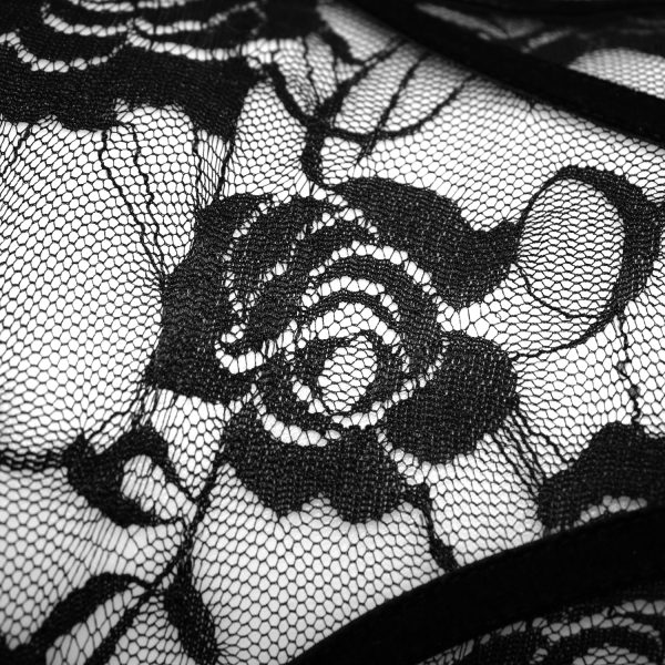 excellents soldes Eva Lady Body Gothique ‘Medusa’ Noir 15