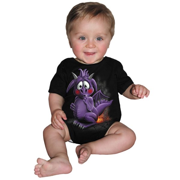 jusqu'à Spiral Direct Body Pour Bébé ‘Dragon Relief’ Noir 3