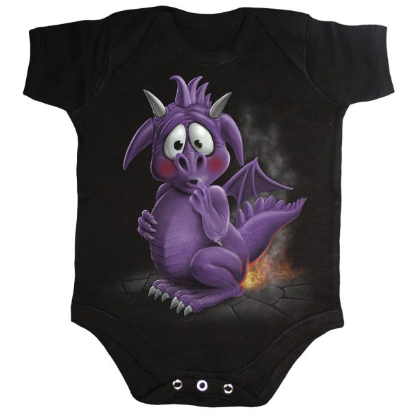 jusqu'à Spiral Direct Body Pour Bébé ‘Dragon Relief’ Noir 1