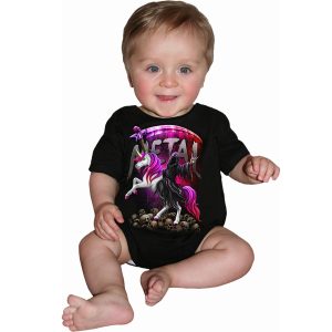 Spiral Direct Body Pour Bébé ‘Metallicorn’ Noir à prix réduits 6