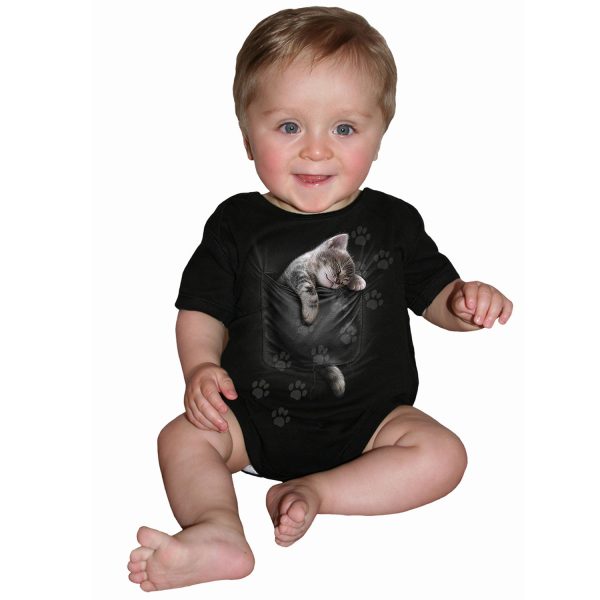 soldes magasin Spiral Direct Body Pour Bébé ‘Pocket Kitten’ Noir 3