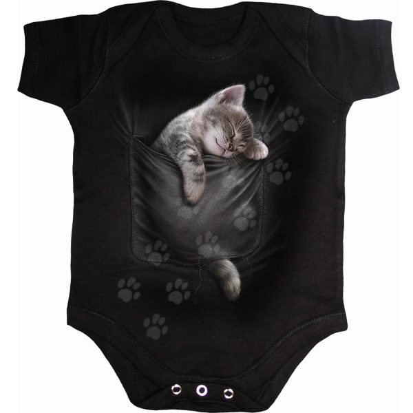 soldes magasin Spiral Direct Body Pour Bébé ‘Pocket Kitten’ Noir 1