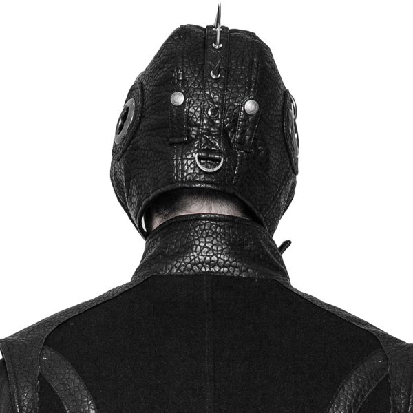 PUNK RAVE Bonnet D’Aviateur ‘Cataclysm’ Noir grande promotion 5