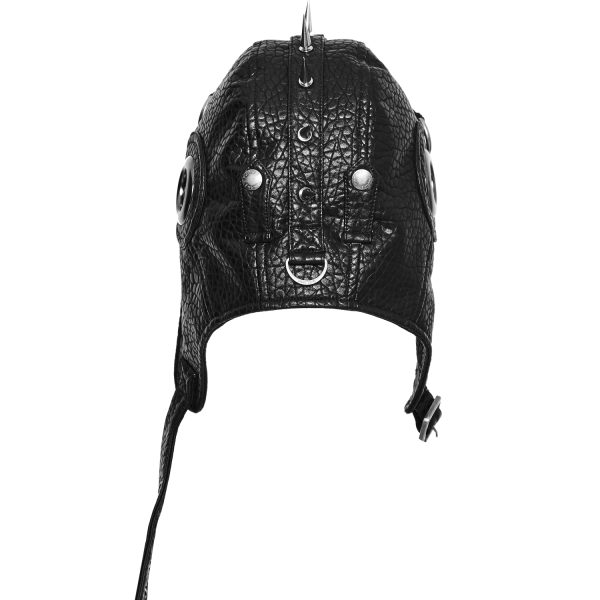 PUNK RAVE Bonnet D’Aviateur ‘Cataclysm’ Noir grande promotion 10