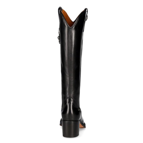 Bottes Hautes New Rock En Cuir Luxor Noir marques pas cher 6