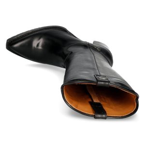 Bottes Hautes New Rock En Cuir Luxor Noir marques pas cher 22
