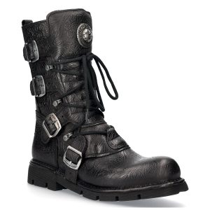 à prix imbattables Bottes New Rock Comfort Light En Cuir Vintage Flower… 12