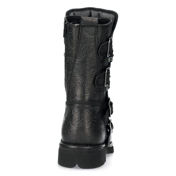 à prix imbattables Bottes New Rock Comfort Light En Cuir Vintage Flower… 6