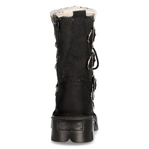 Bottes New Rock Eco Noires france 18