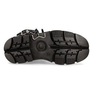 Bottes New Rock Eco Noires france 20