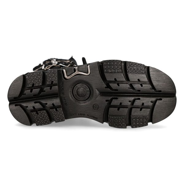 Bottes New Rock Eco Noires france 7